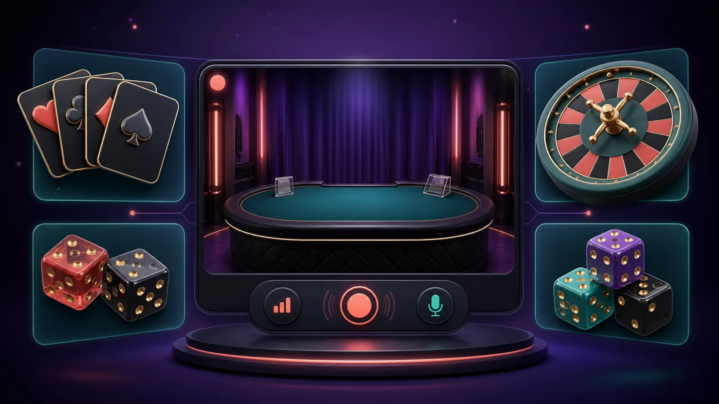 666jili live table guide with cards wheel dice and stream controls — media 400