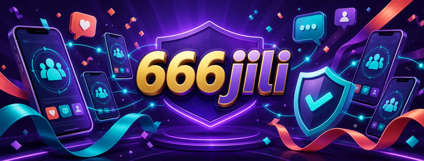 666jili community campaign mobile connection and safety banner