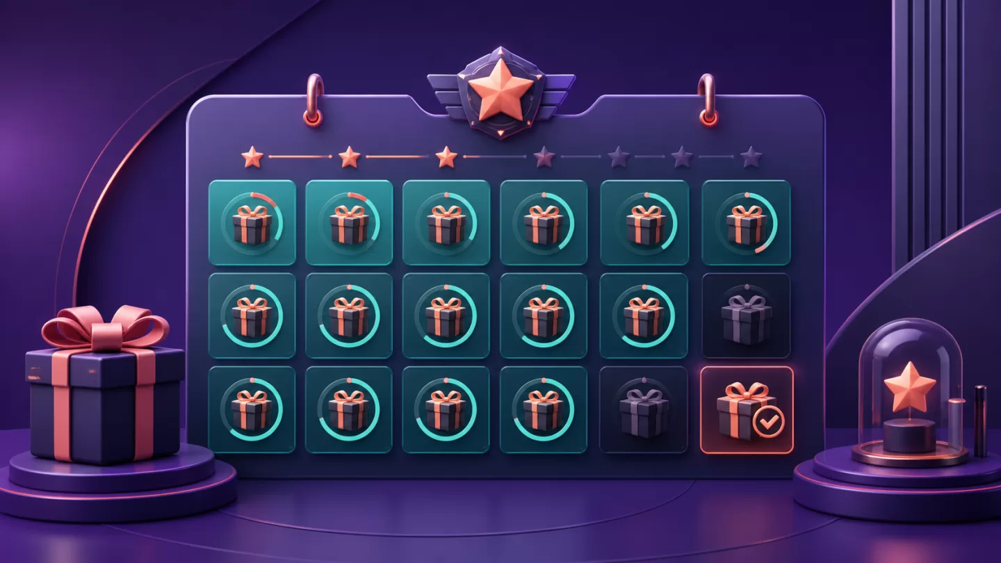 666jili promotions calendar with reward progress and claim status — media 409